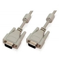 Καλώδιο vga 15pin m/m (3+6) με 2 ferrites 5m CAB-034