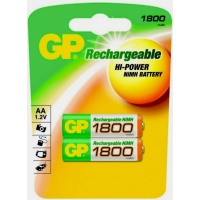 GP Batteries AA 1800mAh (2τμχ) GPRHC182C015