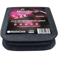 Mediarange cd-r 52X 25P Case MR210