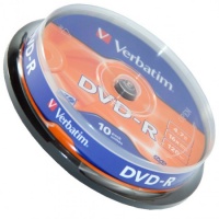 Verbatim dvd-r 16x4.7 gb 10pcs