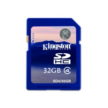 Κάρτα Μνήμης Kingston SD4,32GB (SD4/32GB)